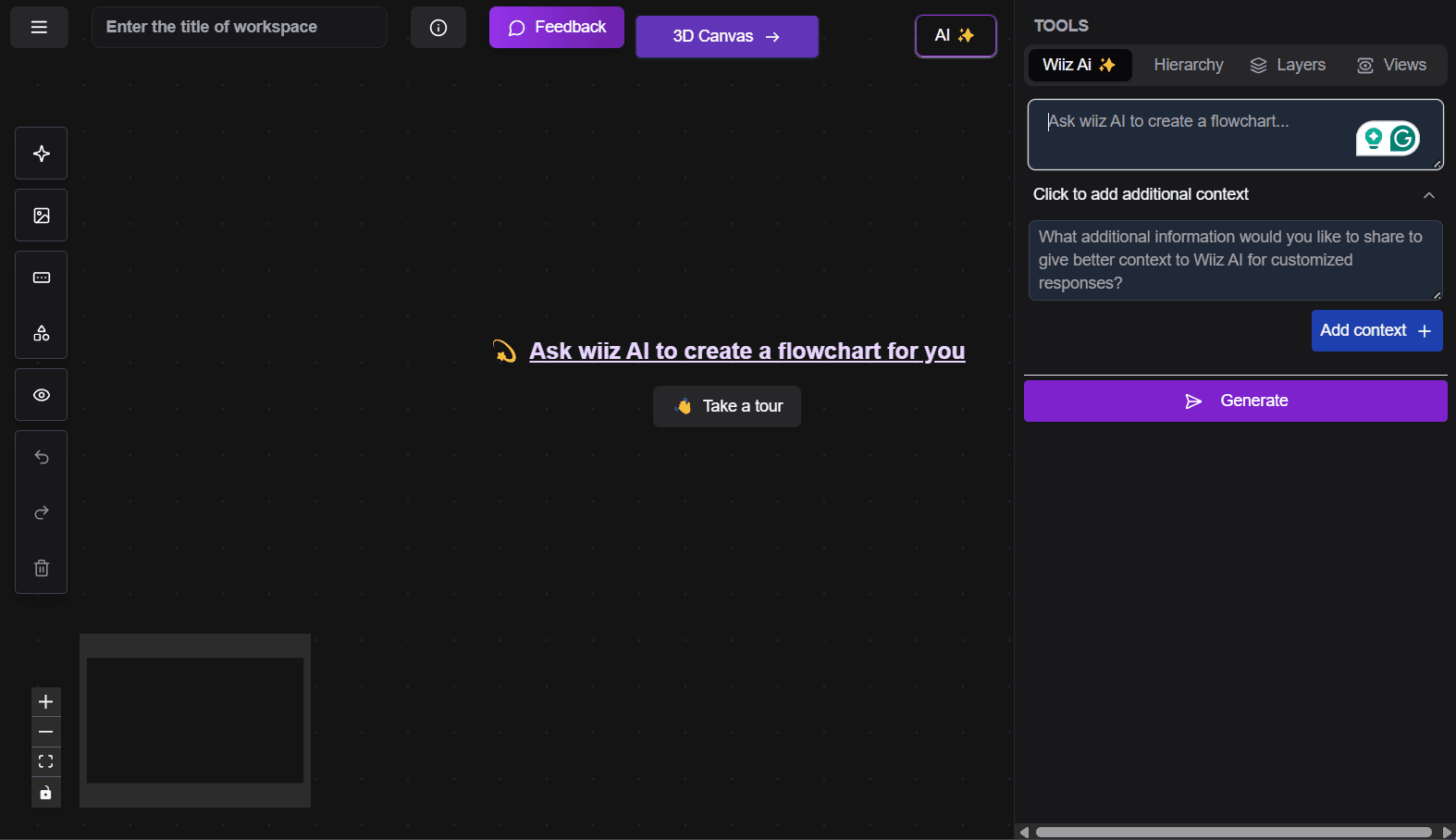 ReactFlow Canvas